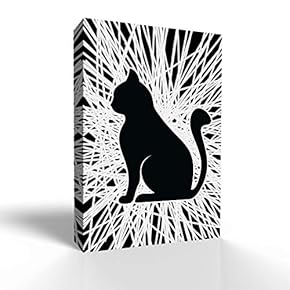 Wall26-Canvas Wall Art-Abstract Line with Animal-Giclee Painting Wall Art for Bedroom Living Room Home Decoration - 12x18 inches