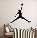 Michael Jordan Wall Decal - Basketball Wall Decor - Home Decor - Jumpman Wall Decal (22Wx20)