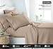 SGI bedding 600 Thread Count 4 Piece 100% Egyptian Cotton Short Queen Size Sheets Set, 15
