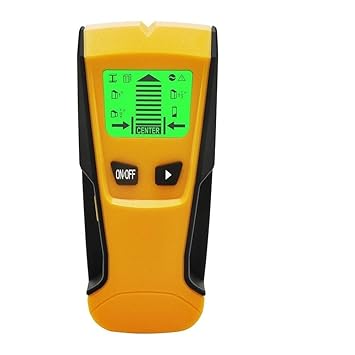 Flybiz Detector de Pared Encontrar Stud Finder con 3-en-1 Metal AC Alambres Escáner de Madera con Pantalla LCD Retroiluminada,Para Detecta AC Cable ...