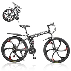 Max4out Folding Bikes Mountain Bike with High