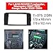 Autostereo Car Radio fascia Facia Panel Adapter for LAND ROVER Freelander Discovery 2007-2011 Range Rover 2005+ Car Radio Installation Frame Range Rover Car Radio Installation Kit