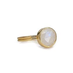 Dazzle Appeal Rose Quartz, Moonstone Round Gemstone