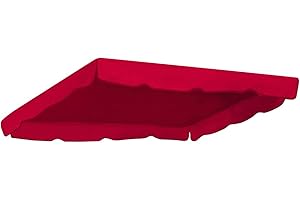 BenefitUSA Patio Outdoor 77"x43" Swing Canopy Replacement Porch Top Cover Seat Furniture (Burgundy)