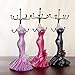 TRENTON New Mannequin Jewelry Stand Earring Necklace Holder Display Stand Evening Dress Lady Figure - Pink