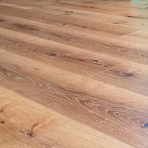 Turtle Bay Floors Waterproof Click WPC Flooring - Wirebrushed European Oak Floating Flooring: 3-Colors (500 Square Feet, Parkside)