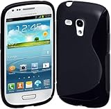 Cimo S-Line Back Case Flexible TPU Cover for Samsung Galaxy S III mini - Black