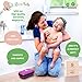 Baby Grooming Kit | Baby Care New Born Healthcare Kits | Nursery Essentials Set for Babies Best Baby Shower and Registry Gifts | Includes Nail Clipper Infant Hair Brush Comb Thermometer | Girl (Pink)