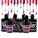 Fabal Long lasting Ice Cream Lip Gloss Tint Glosses Set Makeup Cosmetic Lipstick (A)