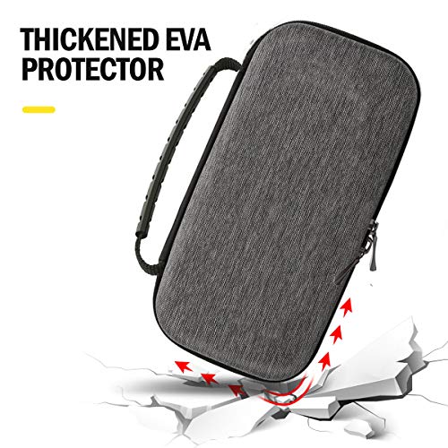image for MoKo Carrying Case for Nintendo Switch Lite, Travel Case Hard Shell EV
