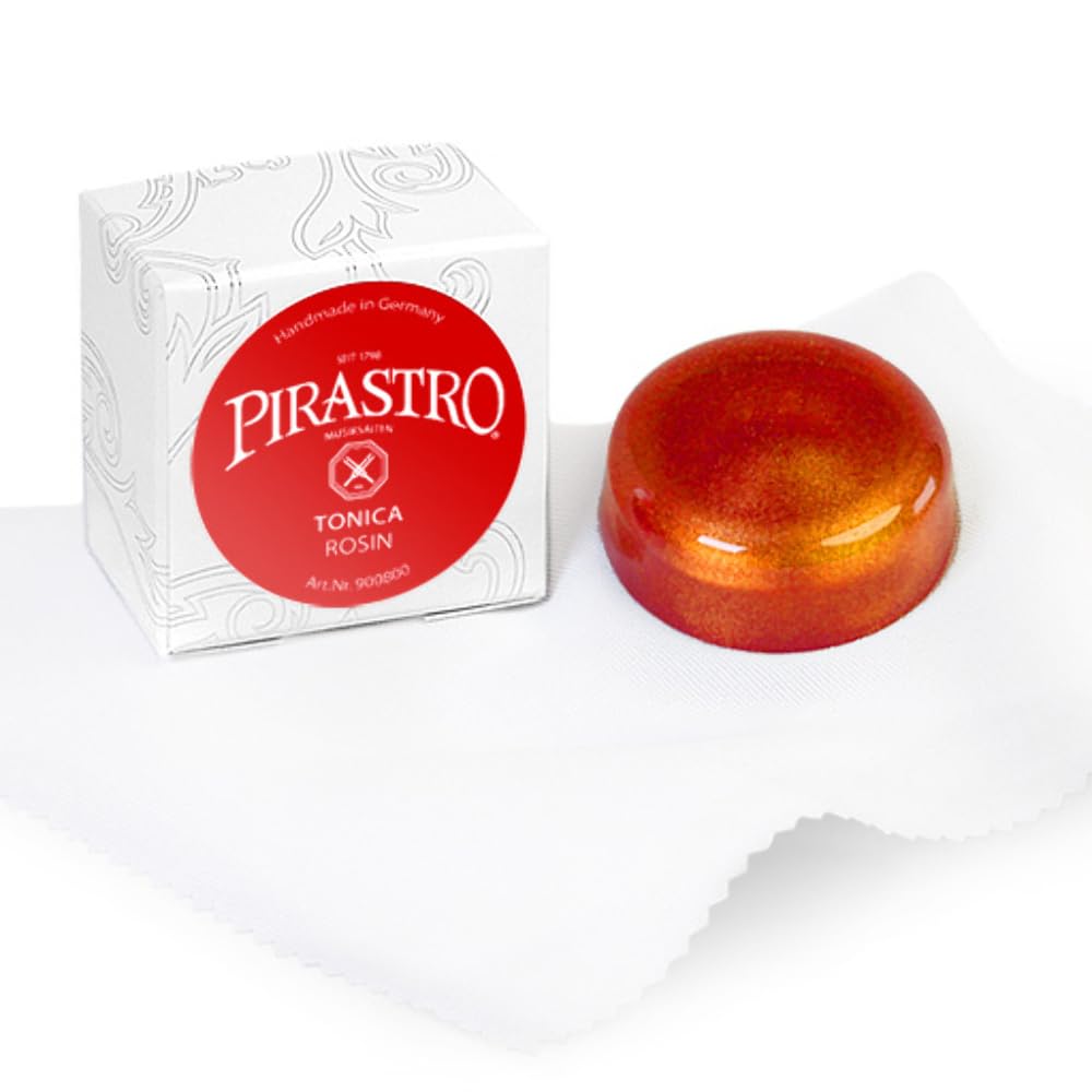Pirastro Violin Rosin Tonica, Handcrafted Quality for Professional and Student Violin Players, Premium Rosin Made with Natural Resin for Musicians