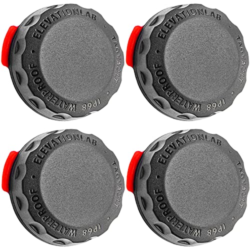 Elevation Lab AirTag Adhesive Mount (4 Pack) - TagVault™ - The First Waterproof AirTag Stick-On Holder | 3M VHB, Indestructible, Screw-On Design, Find Your Bike, Car, & More