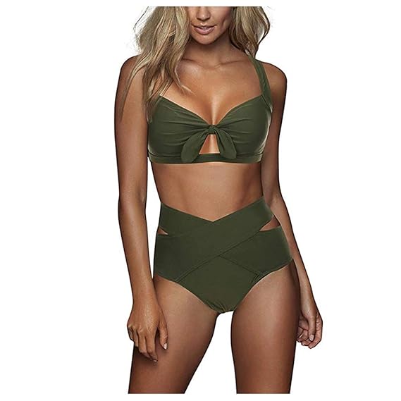 FeelinGirl Bikini Sets Damen Sexy Bademode Push Up Bikinis Badeanzug Zweiteiler Strand Swimwear Swimsuits Beachwear