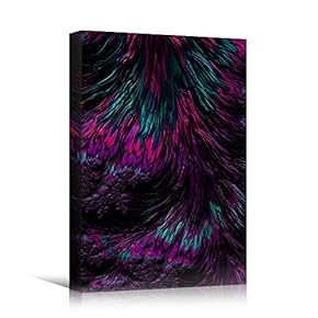 signwin Canvas Wall Art Liquid Abstract Colorful Decorative...