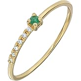 Bony Levy 18K Yellow Gold Diamond El Mar Trend Ring