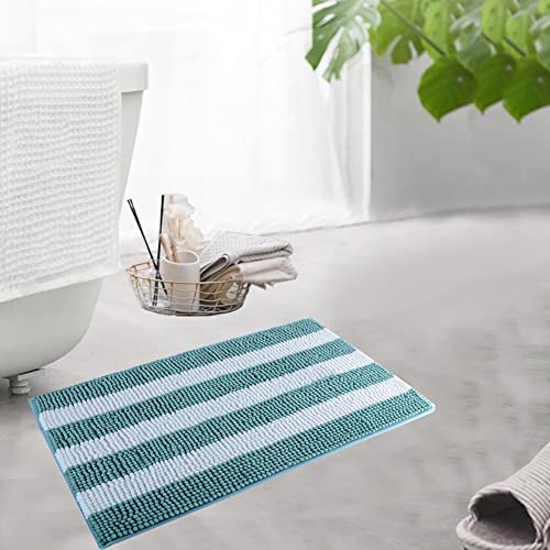 2PC Super Cozy Shaggy Chenille Bathroom Rugs ,19\