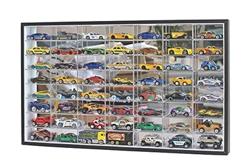 Open Rack with NO Door - Clear Acrylic Display Case Rack for Hot 1:64 ...