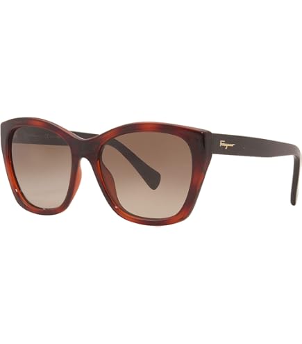 Amazon.com: SALVATORE FERRAGAMO Grey Gradient Square Ladies  display picture 3