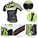 Lixada Men’s Cycling Jersey Set Breathable Quick-Dry Short Sleeve Biking Shirt and Gel Padded Shorts MTB Cycling Outfit Setthumb 2