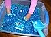 JellyBeadZ Brand - Kids Tactile Sensory Experience - 3 Color-Blue-Water Bead Gel 3 - 10 Gram Packs. BeadZ Only