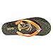 MICHAEL Michael Kors MK Flip Flop Shiny Mimosa/Brown 8 Womens Shoes