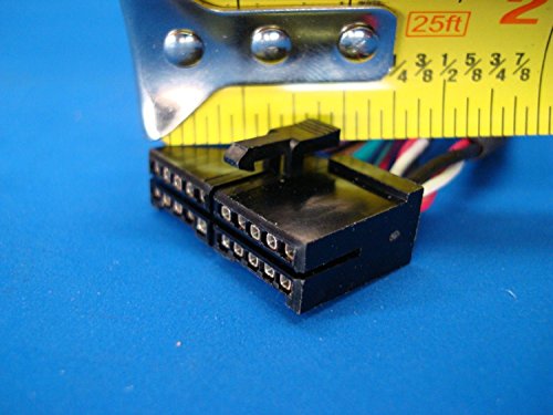 20-PIN RADIO POWER PLUG STEREO WIRE HARNESS MALE BACK CLIP for BOSS