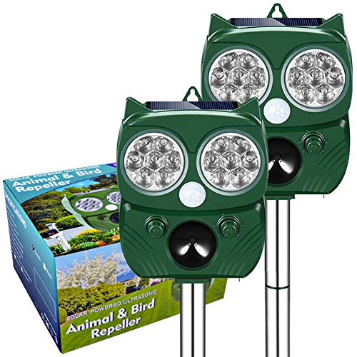 Gardtech 2021 Upgraded Animal Birds Repeller, Keep Away Rats, Skunks