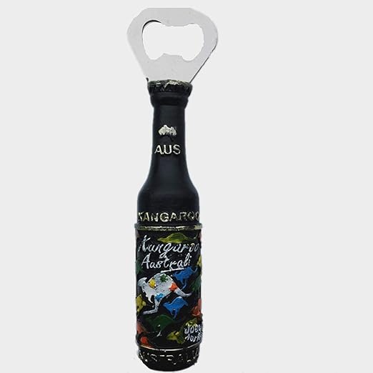 MUYU Magnet Kangaroo of Australia - Abridor de Botellas con imán ...