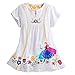 Disney Frozen Anna and Elsa Swim Cover Up for Girls Size 4 White
