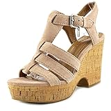 COACH Women's Kennedy Beechwood Lux Suede Sandal