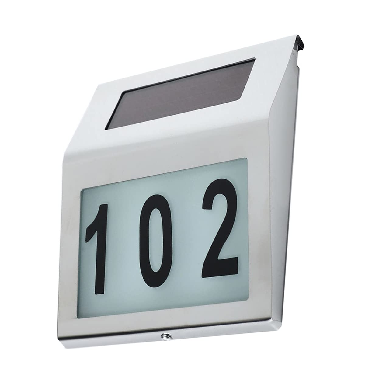Maclean MCE 172 Solar Lamp with LED House Number Lamp Outdoor (MCE172)