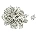 Blesiya 50 Pieces Bulk Celtic Knot Charms Beads for Earring Necklace Lucky Findings DIY