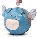 Spring End Sale! Unique Flying Pig Ceramic Piggy Bank For Kids Boys Girls Teens & Adults Savings (Blue)