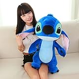 phpkim88 1pcs 60cm Big Cute Giant Lilo Stitch Plush Large Stuffed Animals Soft Toy Doll Pillow Cushion Birthday Holiday Child Girl Boy Gift