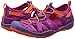 KEEN Big Kid's Moxie Closed Toe Casual Sandal, Purple Wine/Nasturtium, 3 BK (Big Kid's) US