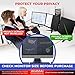 23 inch Computer Privacy Screen (16:9) - Black Security Shield - Desktop Monitor Protector - UV & Blue Light Filter by Akamai (23.0 inch Diagonally Measured, Black)