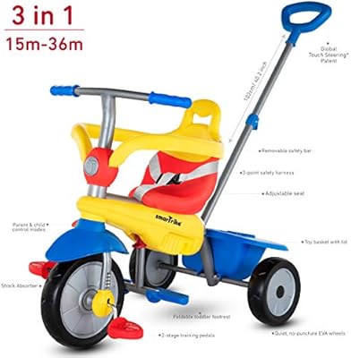 smart trike remove safety bar