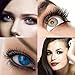 GRAMONI Magnetic Eyelashes Extremely Thin 3D Reusable False Eyelashes Set for Natural Look No Glue Ideal for Deep & Round Eyes (2 Pairs 8 Pieces)