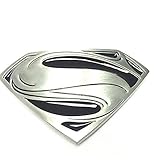 Superman Offocail Cut Finished Belt Buckles