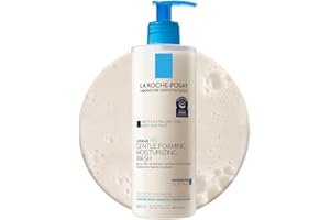 La Roche-Posay Lipikar AP+ Gentle Foaming Moisturizing Wash, Shea Butter + Niacinamide + Glycerin, Moisturizing Body Wash For Dry Skin, National Eczema Association Accepted, Dermatologist Tested​