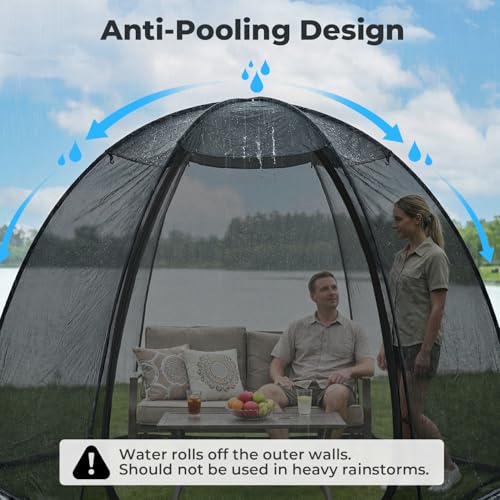 Alvantor Pop Up Screen House Tent 10x10 Review: Portable Mesh Gazebo for Camping and Backyard image 23