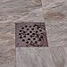 Shower Drain Cover -TRUSTMI Square 4-1/4-inch Screw-in Floor Drainer Grate, Oil Rubbed Bronze, Also Chrome and Brushed Nickel for Choose