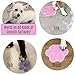SlipX Solutions Adhesive Paw Print Bath Treads Add Non-Slip Traction to Tubs, Showers, Pools, Boats, Stairs & More (6 Pieces, Reliable Grip, Purple)