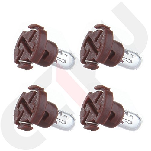 image for SCITOO 4Pcs T4.2 Neo Wedge Halogen Light Bulbs Instrument Gauge Cluste