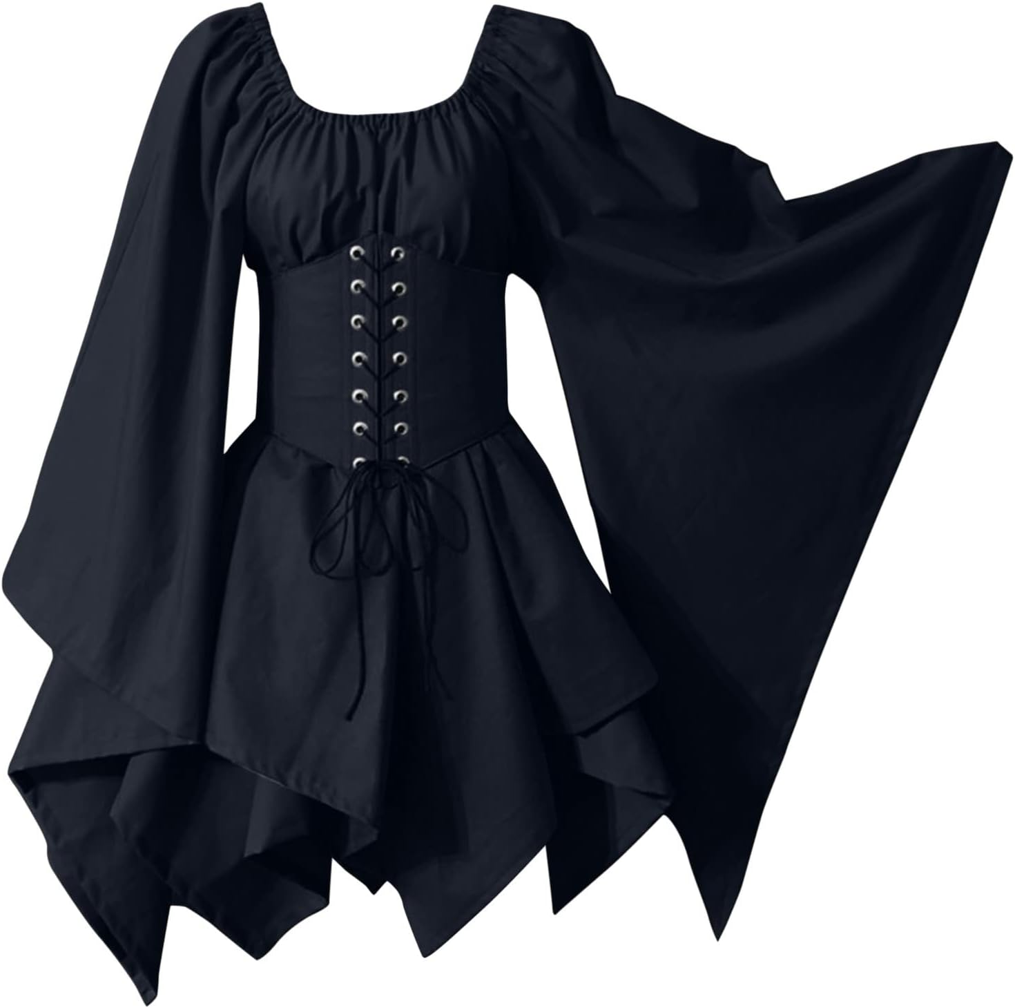 Paintings - Tintwwg Renaissance Medieval Costume Flare Sve Corset Skirt Overskirt Elven Archer Irish Over Gown