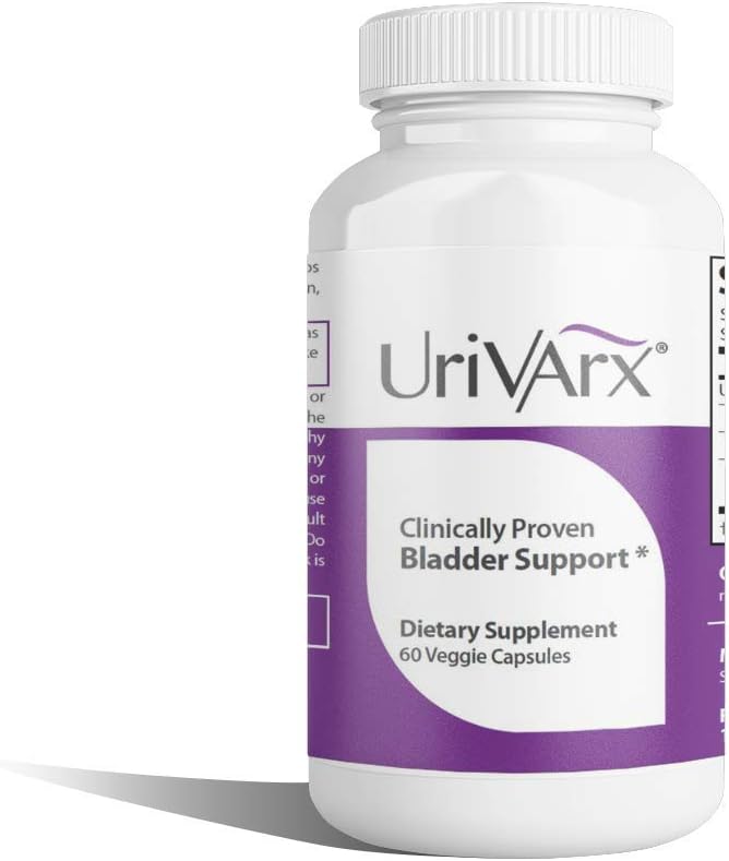 Amazon Com Urivarx Clinically Proven Bladder Control Promote And Support Healthy Bladder Function Help Reduce Frequency Maintain Control 60 Capsules Health Personal Care