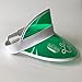 Yuanhe Green Poker Casino Visor - 5 Pack Las Vegas Dealer Costume Hat