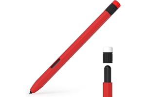 AZF Classic Design Pencil Case for Samsung Galaxy Tab S6 Lite/S10 Lite S Pen,Comfortable Grip Non-Slip Silicone Case, Support