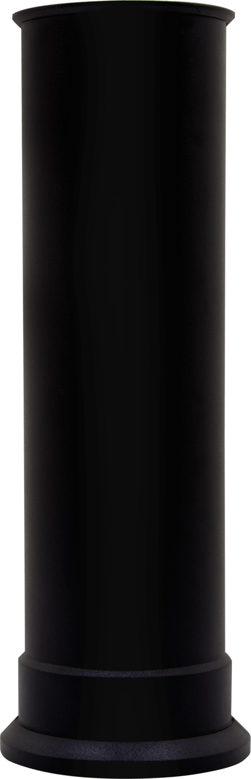 Adam Straight Pipe for Stove Black, 385 x 132 x 132 mm, Fully Assembled