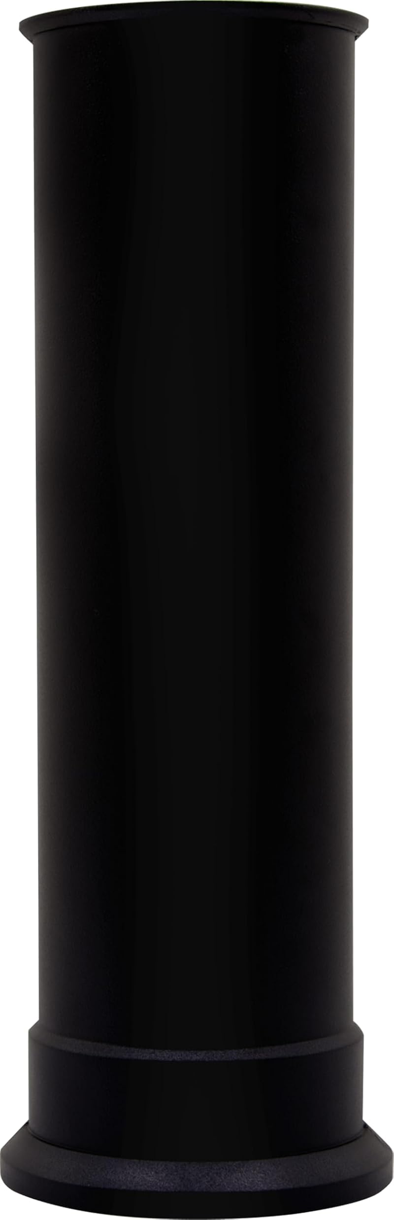 Adam Straight Pipe for Stove Black, 385 x 132 x 132 mm, Fully Assembled